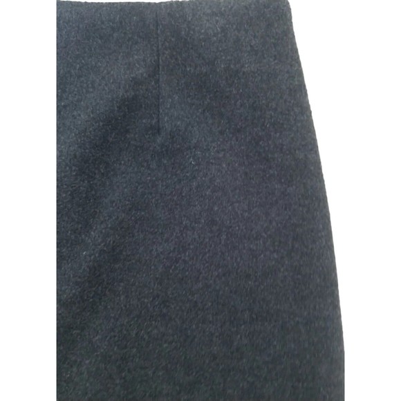 Six Crisp Days Size Medium Gray Wool Blend ZipUp Front Mini Skirt Anthropologie - Picture 4 of 15
